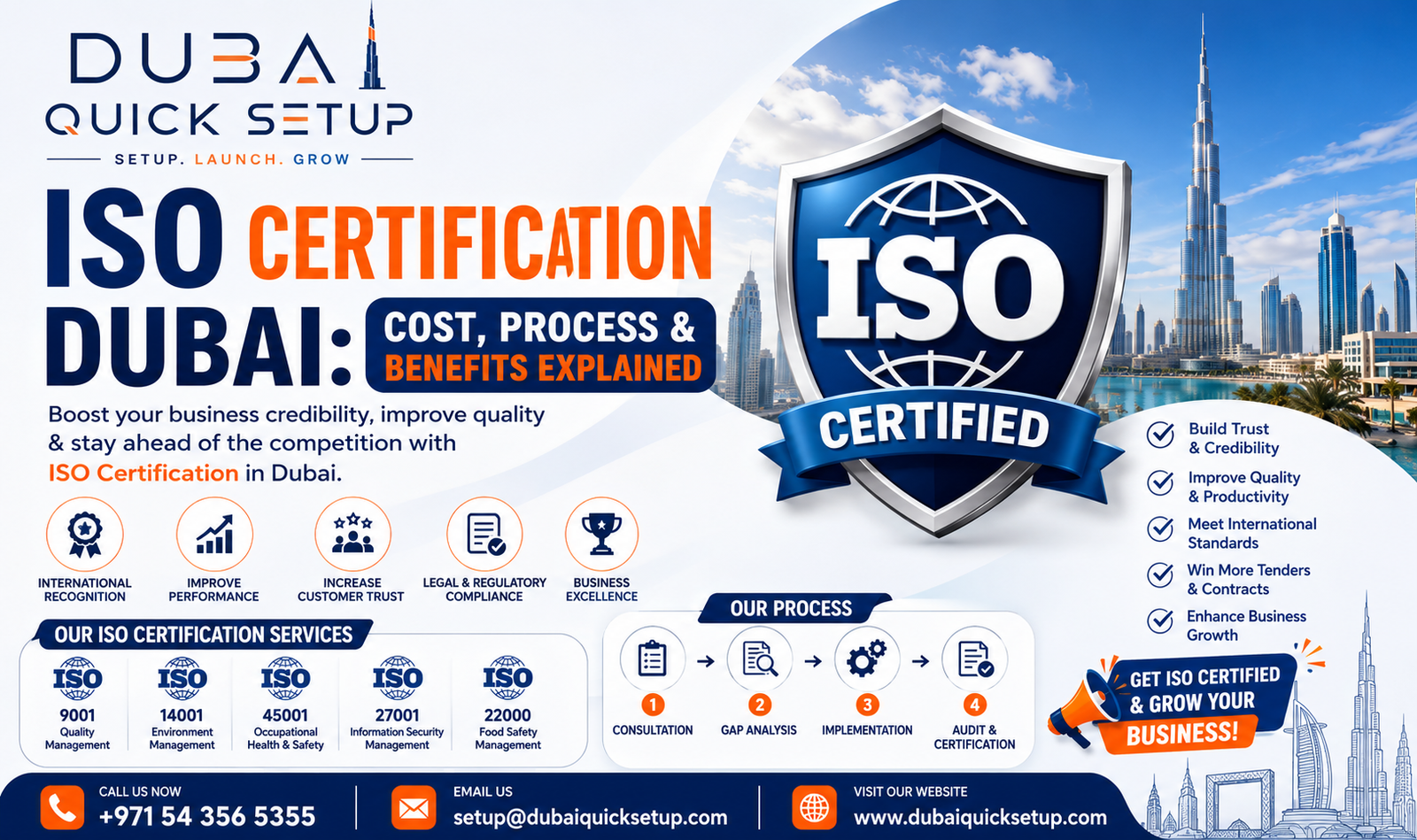 ISO Certification Dubai