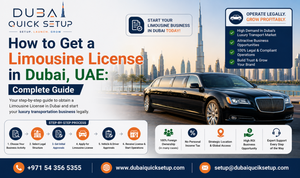 Limousine License in Dubai