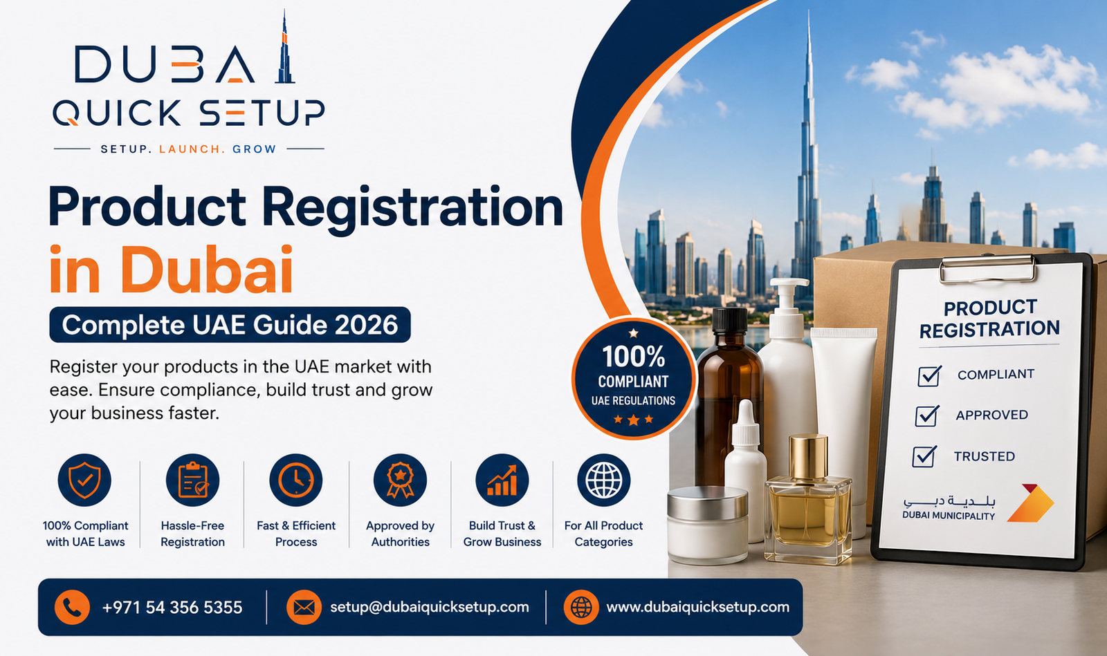 Product Registration in Dubai