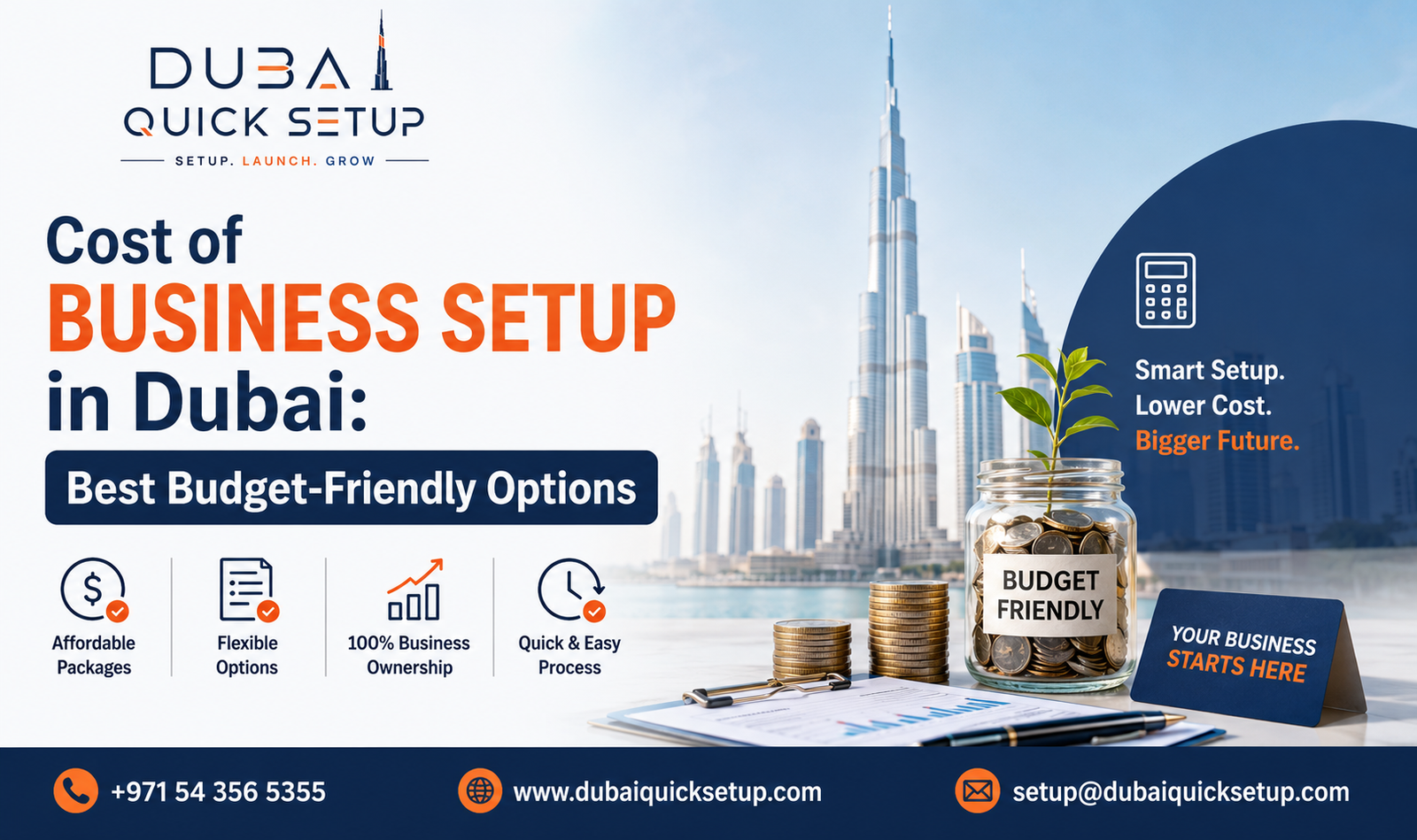Cost of Business Setup in Dubai