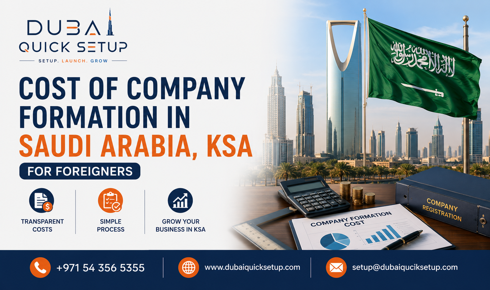 Cost of Company Formation in Saudi Arabia