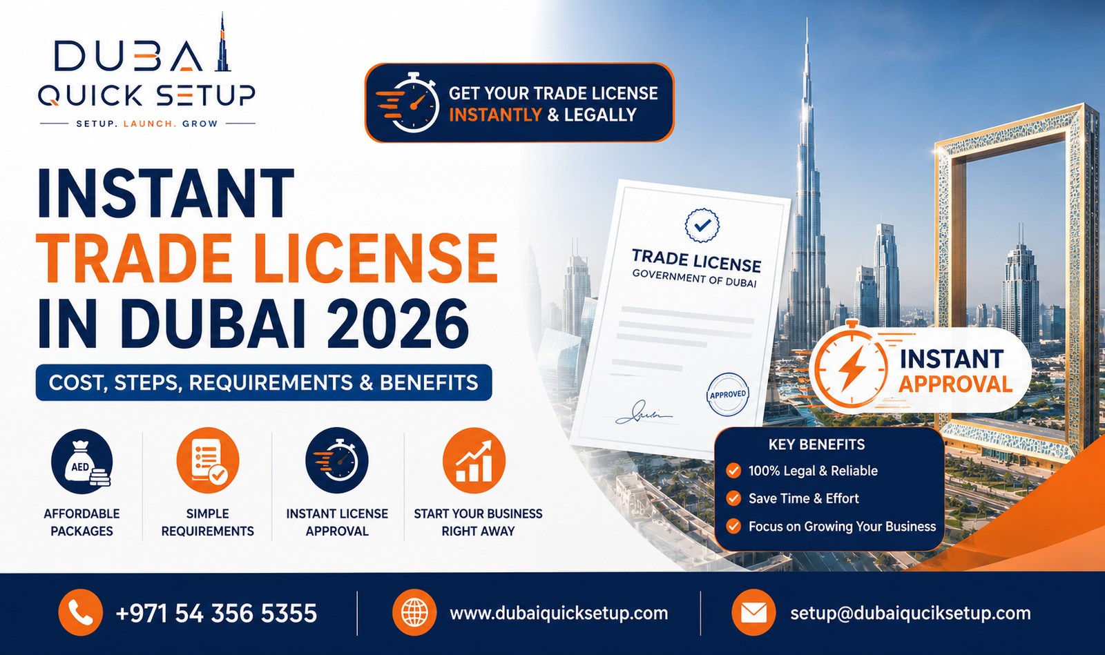 Instant Trade License in Dubai