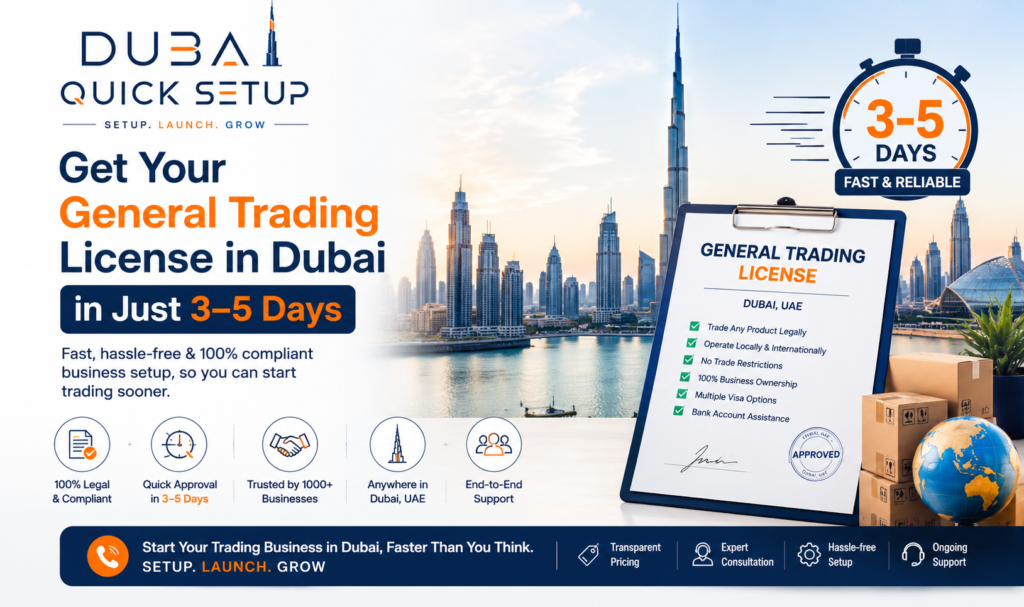 General Trading License in Dubai