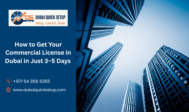 commercial license in Dubai