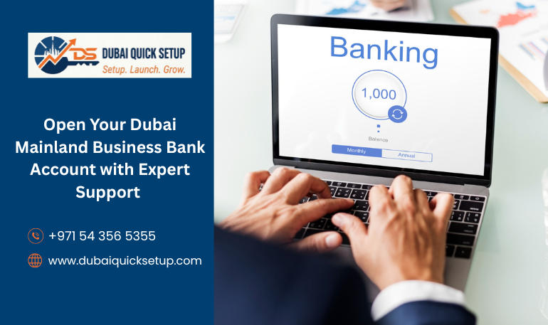 Dubai mainland business bank account