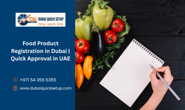 food product registration in Dubai