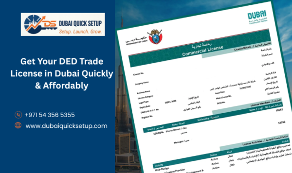 DED Trade License Dubai