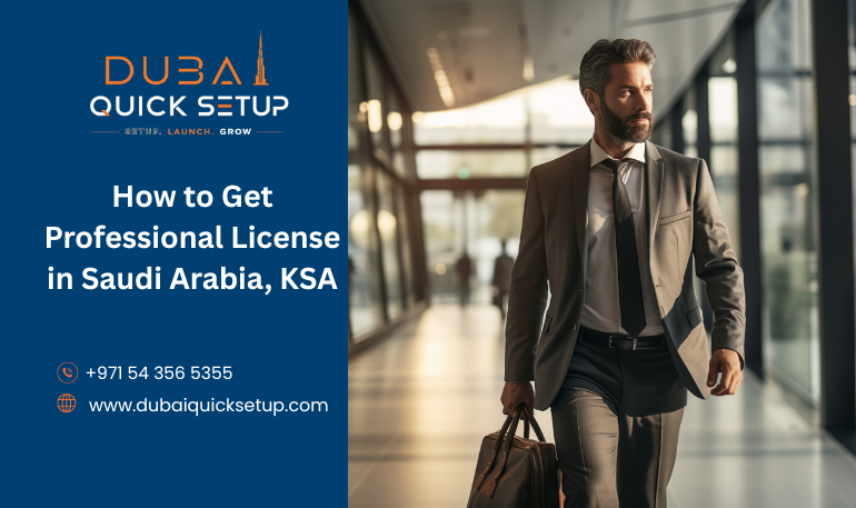 Professional License in Saudi Arabia