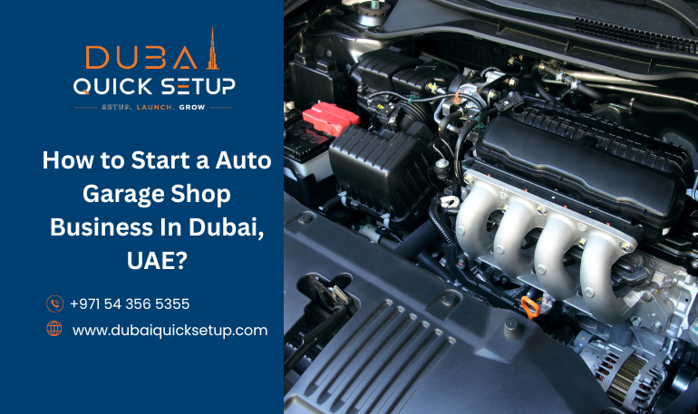 Auto Garage Business setup In Dubai