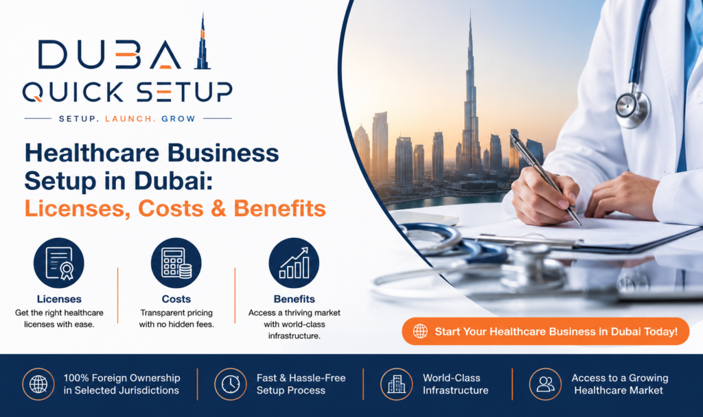 Healthcare Business Setup in Dubai