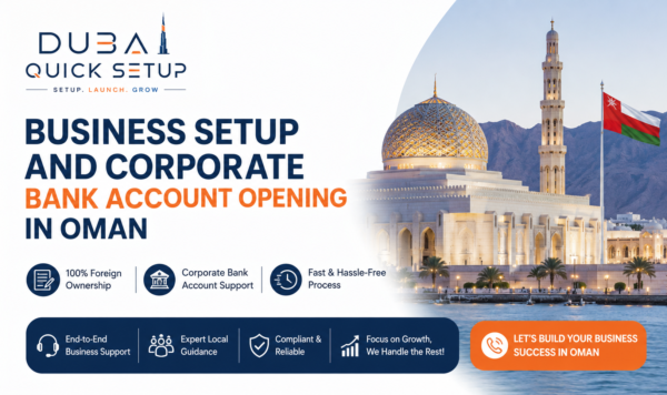 open Corporate Bank Account in Oman
